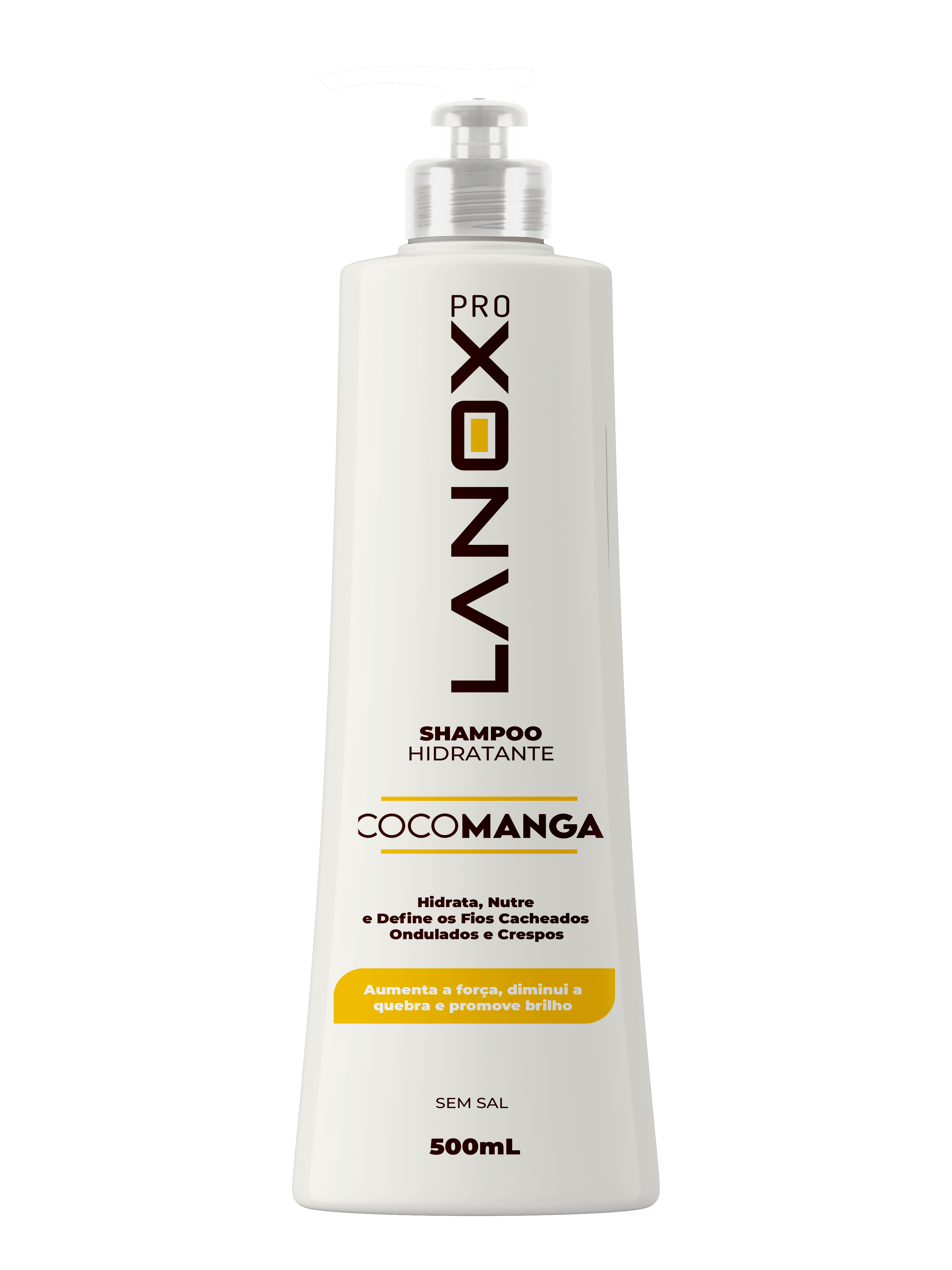 Shampoo Lanox CocoManga - 500ml - Cocomanga - Lanox